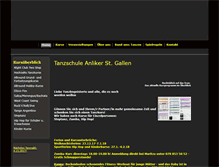 Tablet Screenshot of anliker-tanz.ch